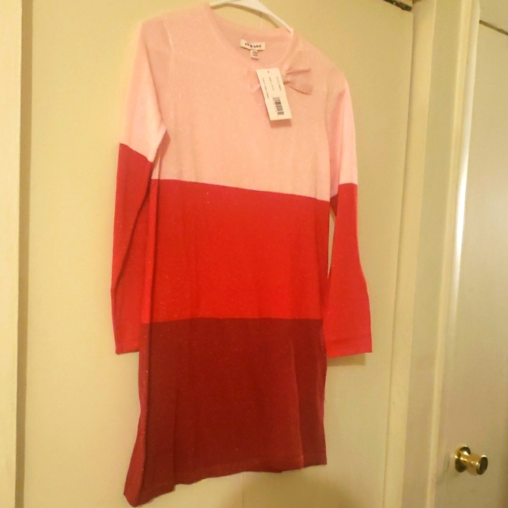 Color Block Sweater Dress